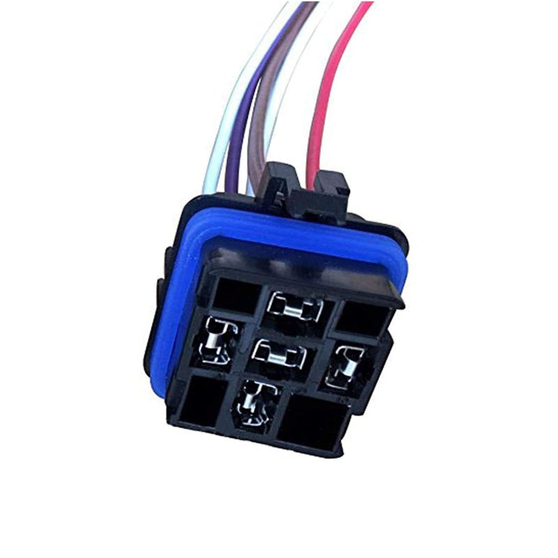 A-Team Performance 5-Pin Waterproof Relay Connector â€“ 12V 40A SPDT Sealed Relay with Socket, 12-Inch Pigtail - Plug-in Mount with Voltage Spike Protection - for Battery Terminals - Image 4